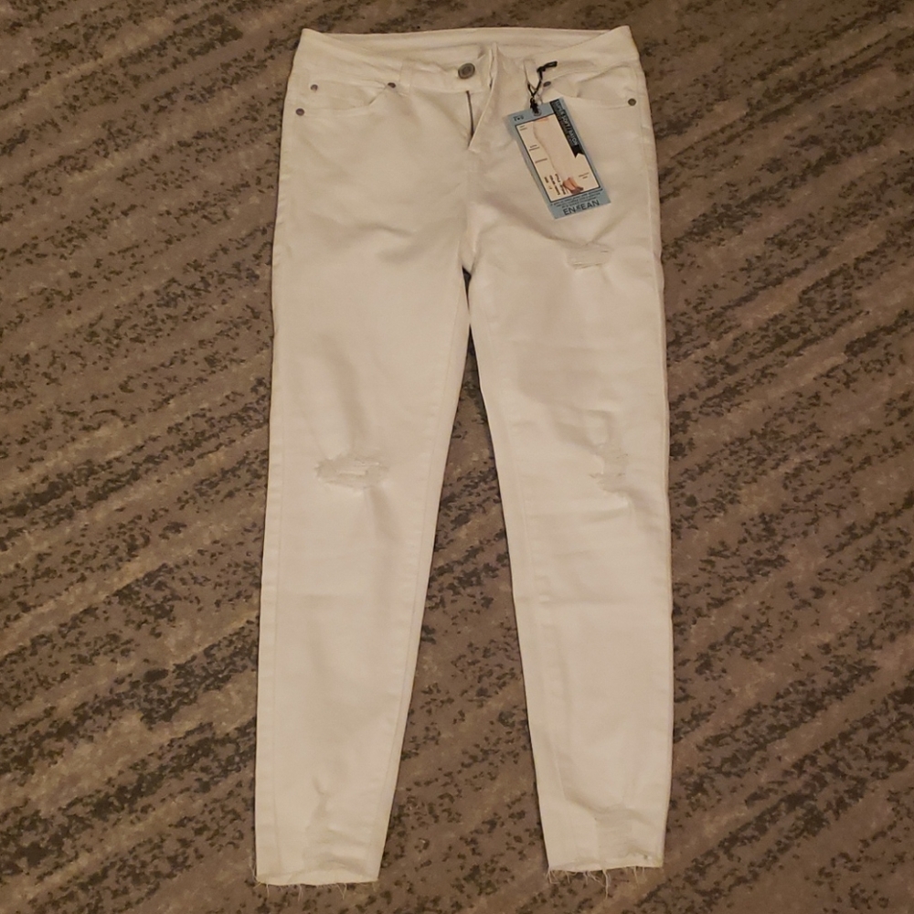 White jeans